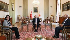 Kurtulmuş, İmralı Heyeti ile görüştü