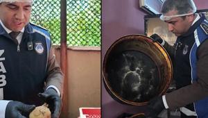 Yemek firmasında skandal görüntü Zabıta bile isyan etti: ‘Birisi yese ölür’