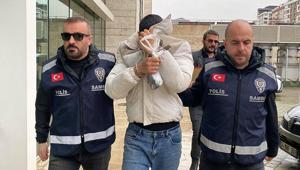 Yolda yürüyen kadını takip edip taciz etti Yüzündeki dövme sapığı ele verdi