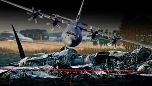 Son dakika... Gürcistan-Azerbaycan sınırında düşen C-130 uçağının kriminal raporu açıklandı