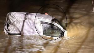 Nehirde can pazarı Sürücü için seferber oldular