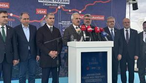 Bakan Uraloğlu: 11,5 milyon vatandaş yüksek hızlı tren konforuyla seyahat edecek