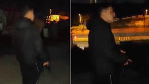 Küçükçekmecede dehşete düşüren görüntü Uzun namlulu silahla sokak sokak gezdi