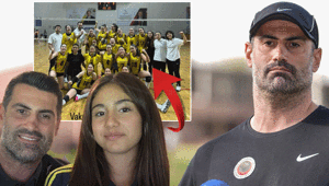 VakıfBankta Volkan Demirelin kızı Yadeden Galatasaraya galibiyet göndermesi