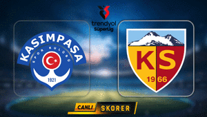CANLI ANLATIM | Kasımpaşa - Kayserispor