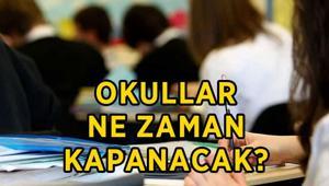 OKULLAR NE ZAMAN KAPANACAK 2026 karneler ne zaman, hangi tarihte dağıtılacak Yaz tatili hangi gün başlıyor MEB tatil takvimi