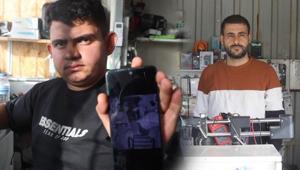 Görüntüleri izleyince şoke oldu Sadece sıfırlar telefonları al’