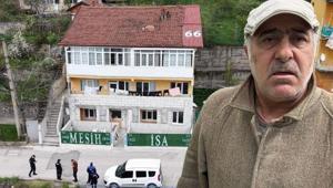 Karabük’te ilginç olay Kendini Mesih ilan edip her yere yazı yazdı