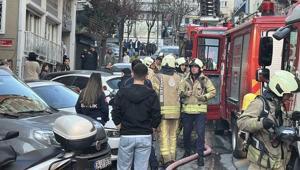 İstanbul Şişlide otelde yangın paniği: 6 kişi mahsur kaldı