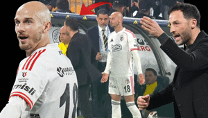 Fenerbahçe-Beşiktaş derbisinde Cerny ve Tedesco arasında tartışma Sarı kart kararı