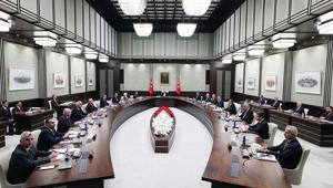 Kabine, Cumhurbaşkanı Erdoğan başkanlığında toplandı