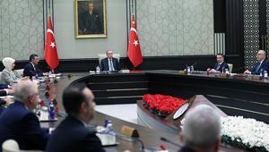 Cumhurbaşkanı Erdoğan başkanlığında toplanan Kabine sona erdi