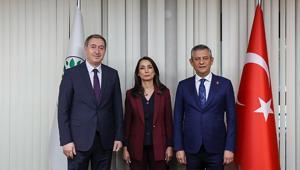 CHP Genel Başkanı Özgür Özel, DEM Partiyi ziyaret etti
