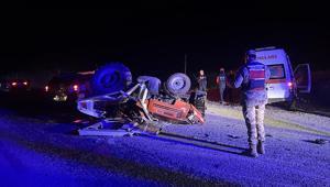 Erzurumda ambulans ile traktör çarpıştı Kazada 4 kişi yaralandı