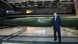 Cumhurbaşkanı Erdoğandan Tayfun Blok-4 füzesini imza