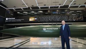 Cumhurbaşkanı Erdoğandan Tayfun Blok-4 füzesini imza