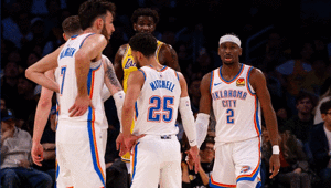 Oklahoma City Thunderdan NBAde peş peşe 6. galibiyet