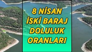 Güncel son veri İSKİ baraj doluluk oranları 8 Nisan İstanbul baraj doluluk oranları son güncel tablo