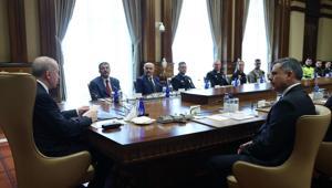 Cumhurbaşkanı Erdoğan, Polis Haftası’nda Bakan Çiftçi ve heyetini kabul etti