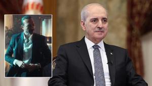 TBMM Başkanı Numan Kurtulmuştan, İsrailli bakanın tehdit ettiği Görkem Sevindike destek