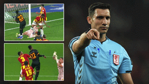 Eski hakemler ikiye bölündü Asprillanın tartışılan pozisyonu