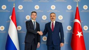 Dışişleri Bakanı Hakan Fidan, Hollandalı mevkidaşı Berendsen ile bir araya geldi