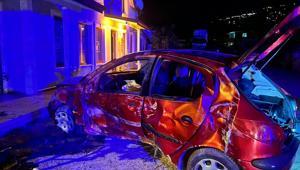 Sakarya’da feci kaza kamerada Takla atan araçta 4’ü çocuk 9 yaralı