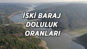 İSKİ BARAJ DOLULUK ORANLARI 10 Nisan İstanbul baraj doluluk oranları son güncel tablo...