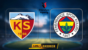 Süper Ligde Fenerbahçenin rakibi Kayserispor