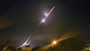 Demir kubbe bir kez daha çöktü Lübnandan atılan roketler İsraili vurdu