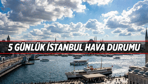 YEPYENİ HAFTA 📍 İstanbulun 5 Günlük hava durumu nasıl olacak Pazartesiden cumaya uzanan gün gün İstanbul hava durumu