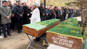 Ordu’da yürek yakan kaza Baba ve öğretmen kızı gözyaşlarıyla toprağa verildi