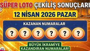 Süper Loto sonuçları kazandıran numaralar: 12 Nisan 2026 Süper Loto çekiliş sonuçları sorgulama sayfası