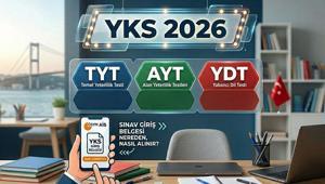 YKS 2026 (TYT, AYT VE YDT) OTURUM TARİHLERİ: Üniversite sınavı YKS ne zaman yapılacak YKS sınav giriş belgesi nereden, nasıl alınır