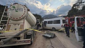 Burdur Bucak’taki 7 ölümlü kazada yeni gelişme Beton mikseri sürücüsü tutuklandı