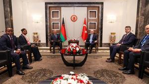 TBMM Başkanı Kurtulmuş, Malavi Ulusal Meclisi Başkanı Suleman ile görüştü