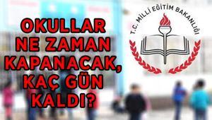 OKULLARIN KAPANMASINA KAÇ GÜN KALDI 2025-206 okullar ne zaman kapanıyor, yaz tatili ne zaman başlayacak