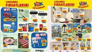 15-21 NİSAN ŞOK AKTÜEL KATALOĞU SATIŞTA ŞOK Haftanın Fırsatları (15-21 Nisan) aktüel kataloğunda hangi ürünler satışa sunuldu Kapaklı Izgara, Termal Piknik Çantası, Seramik Tava, Çelik Termos, Semaver, Piknik Sepeti...