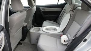 Arabanın içinde olur mu demeyin Patenti alındı, tuvalet entegre ediliyor