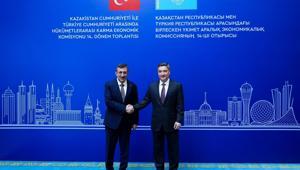 Cumhurbaşkanı Yardımcısı Yılmaz, Kazakistan Başbakanı Bektenov ile görüştü