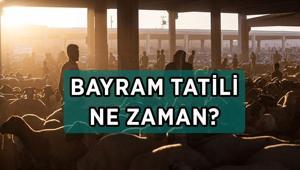 BAYRAM TATİLİ NE ZAMAN, 9 GÜN OLACAK MI 2026 Kurban Bayramı hangi günlere denk geliyor Diyanet Kurban Bayramı takvimi
