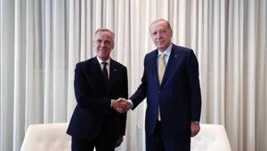 Cumhurbaşkanı Erdoğan, Kanada Başbakanı Carney ile görüştü