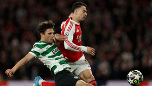 Şampiyonlar Liginde Arsenal avantajını korudu ve adını yarı finale yazdırdı