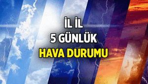 METEOROLOJİ TEK TEK AÇIKLADI 📢 İstanbuldan Ankara ve İzmire uzanan il il hava durumu: Bugün ve yarınki hava durumu nasıl olacak İşte 5 günlük hava durumu