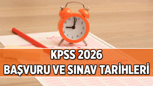 SINAV HABERLERİ: KPSS başvuruları ve sınavları ne zaman 2026 KPSS Ortaöğretim, Ön Lisans, Lisans, DHBT başvuru ve sınav tarihleri ÖSYM takvimi