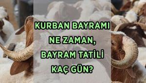 KURBAN BAYRAMI TATİLİ HAFTA SONU İLE BİRLEŞECEK Mİ 2026 Kurban Bayramı ne zaman, hangi tarihlerde Bayram tatili 9 güne uzatılacak mı