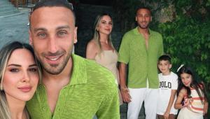 Cenk Tosundan eşine romantik jest
