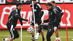 Beşiktaş, Samsunspor maçı hazırlıklarına devam etti