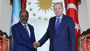 Cumhurbaşkanı Erdoğan, Somali Cumhurbaşkanı Mahmud ile görüştü
