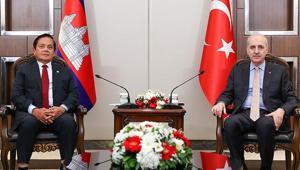 TBMM Başkanı Kurtulmuş, Borithi kabul etti